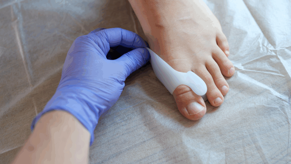 ortesi digitali in silicone